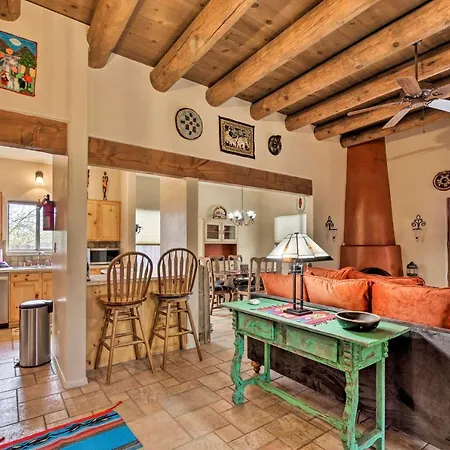 1 Mi To Plaza: Quiet W/ Patio Santa Fe